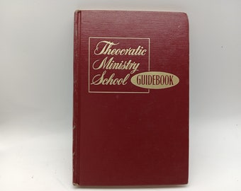 Theocratic Ministry School Guidebook by Watch Tower Bible & Tract Society 1971