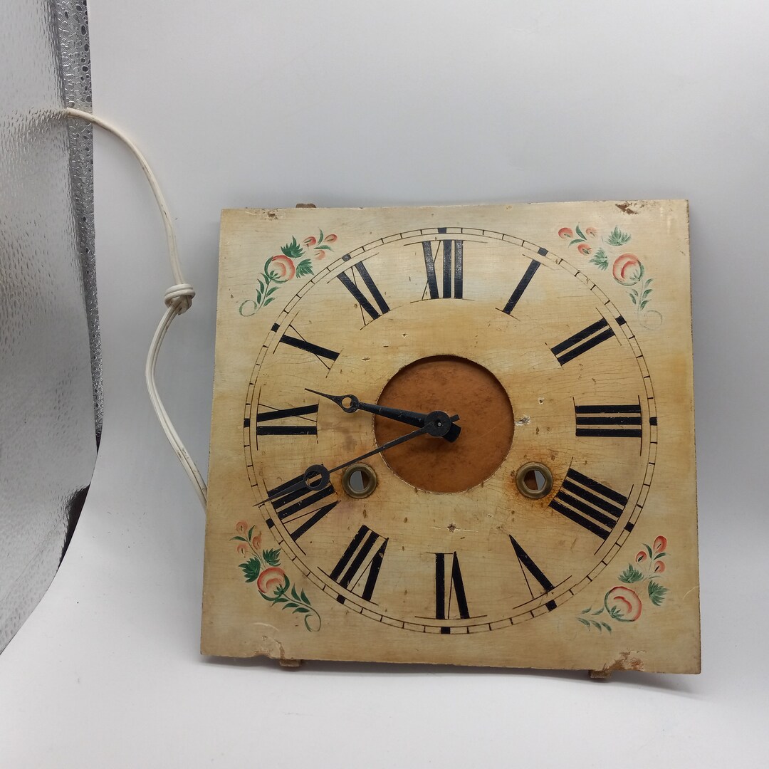 Vintage Sperry Clock Face and Mechanism for Parts Etsy