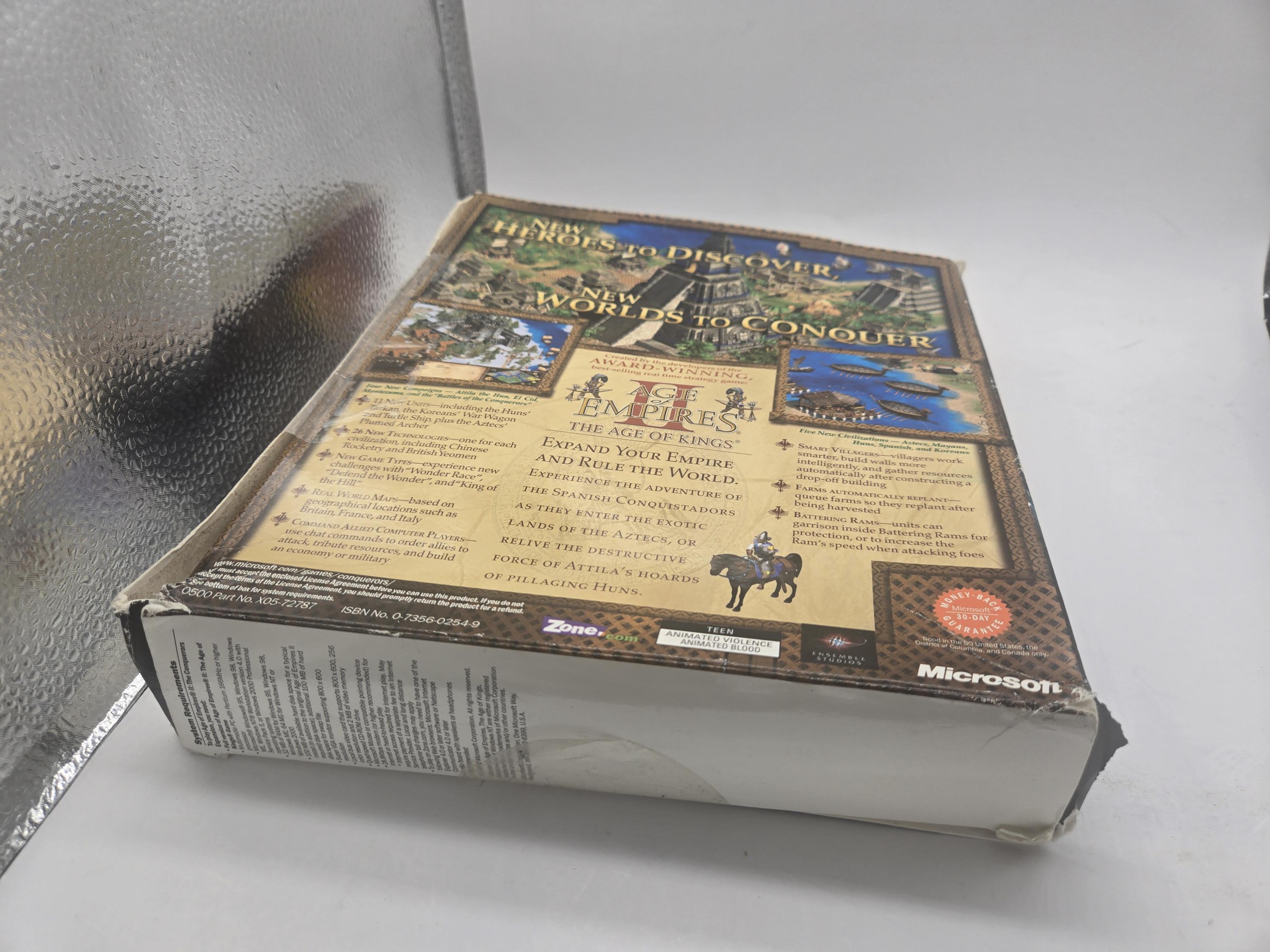 Notice/manuel Age of empires 1&2 rise rome/conquerors pour