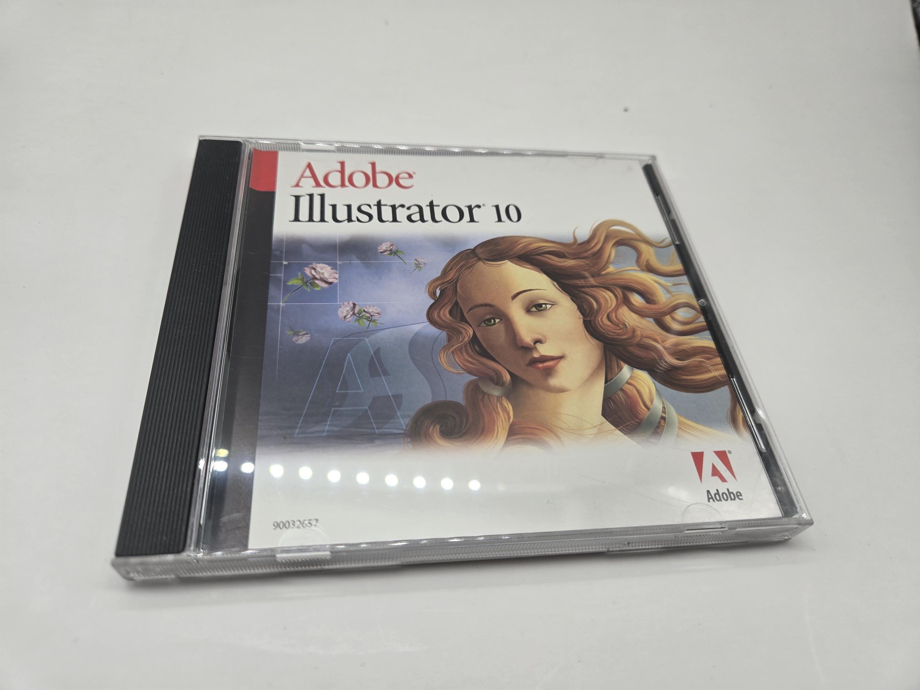 Adobe Illustrator 10 Mac With Serial Number Educated Version - Etsy