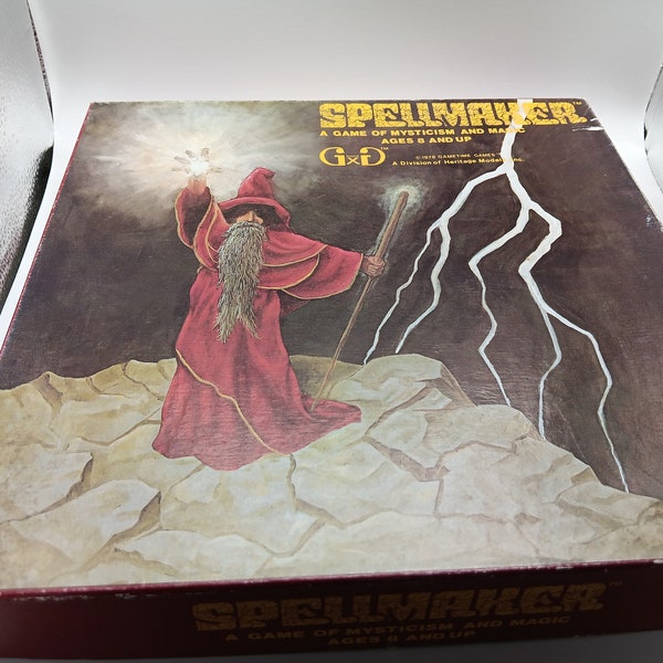 Vintage 1978 Gametime Games Boardgame Spellmaker