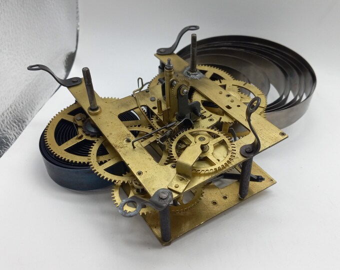 Vintage E Ingraham Co Clock Part Mechanisms for Parts Etsy