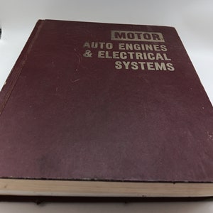 Motor Auto Engines & Electrical Systems 1977