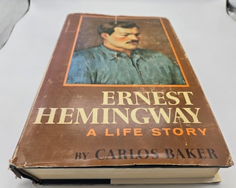 Ernest Hemingway A Life Story Carlos Baker 1. Auflage HC-Buch 1969