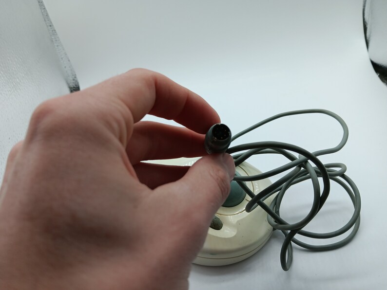 Microsoft Intellimouse Trackball Mouse Serial Ps 2 Compatible Etsy