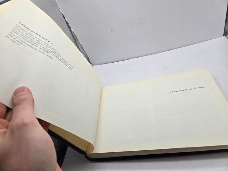 Kontrapunkt in der Komposition Feliz Salzer Carl Schachter 1969 HC-Buch Bild 5