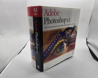 Adobe Photoshop 5.5 Windows Big Box software 1999