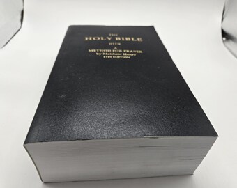 Holy Bible with A Method for Prayer by Matthew Henry 1710 Edition
