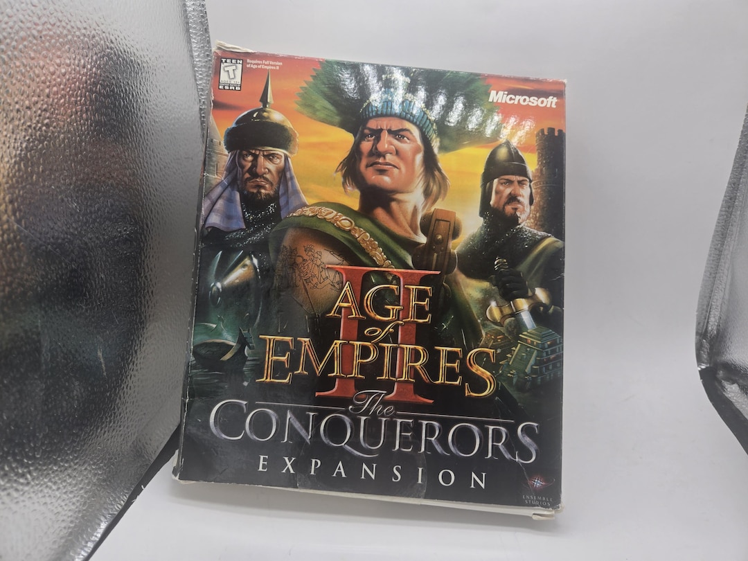 Manuel Age Of Empires 1 & 2 + The Rise Of Rome / The Conquerors, PC, Anglais