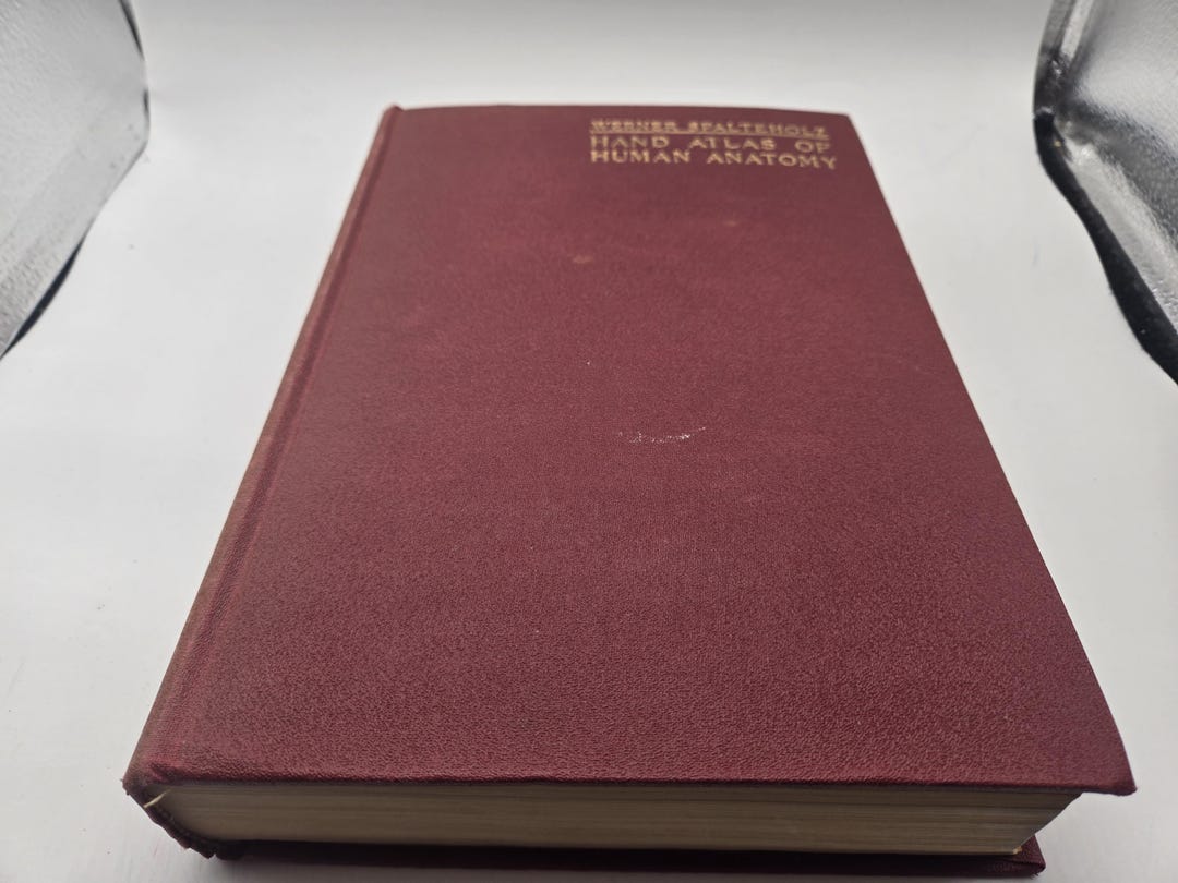 Werner Spalteholz Hand Atlas of Human Anatomy One Volume Edition