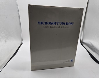 Microsoft MS-DOS DTK Computer 1980s