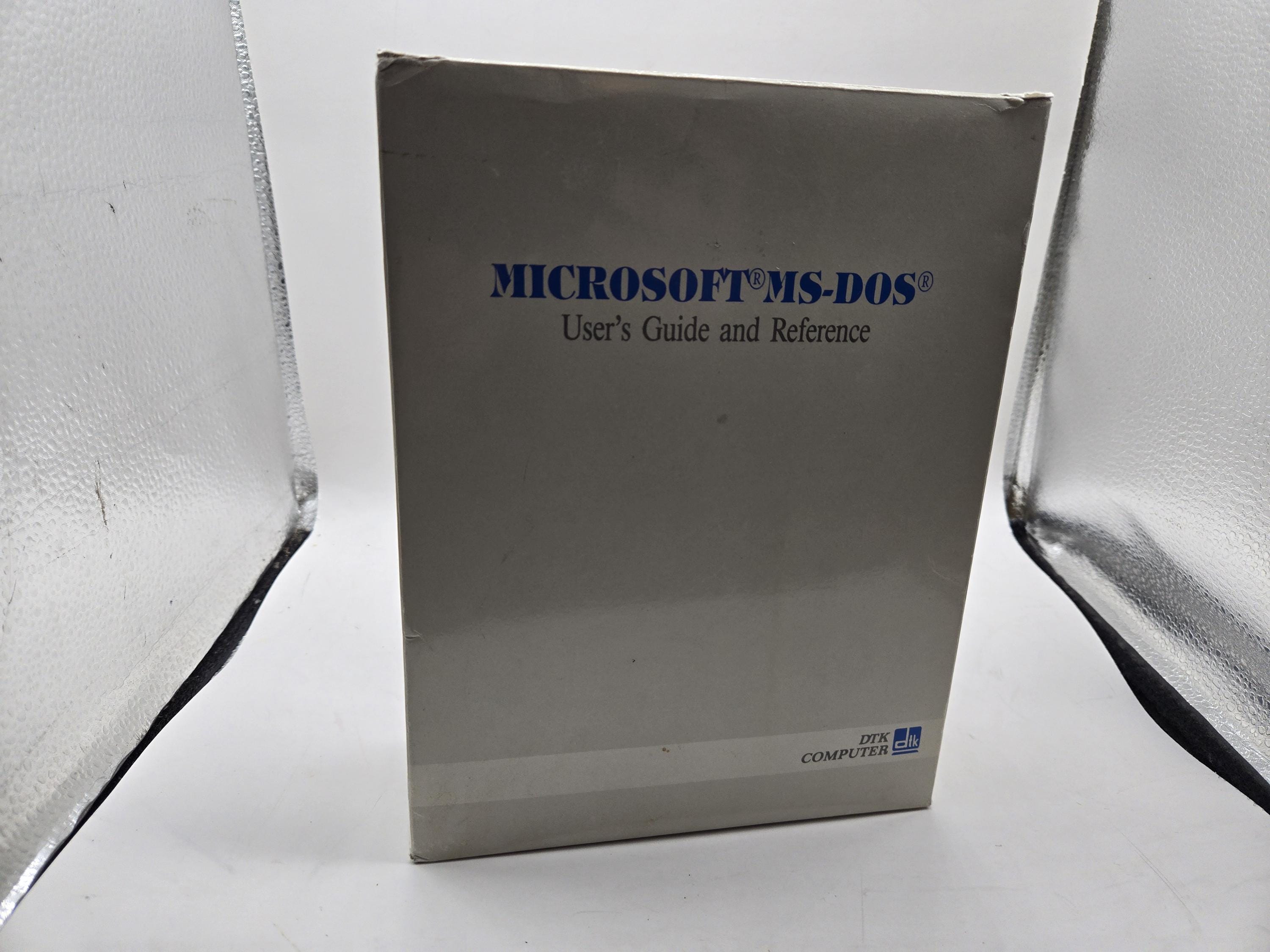 Microsoft MS-DOS DTK Computer 1980s - Etsy