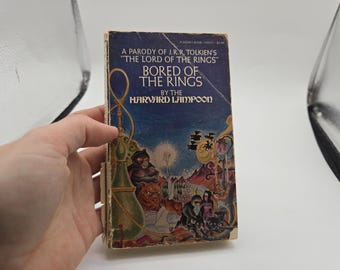 Bored of the Rings Harvard Lampoon VTG PB Book 1969