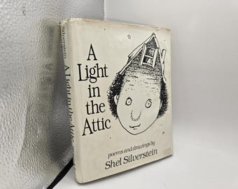 A Light in the Attic Shel Silverstein HK VTG Buch 1981 Erstausgabe