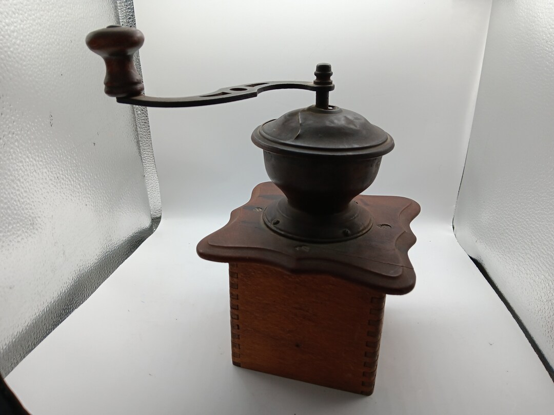 Antique German Coffee Grinder Mill Box MF & S AS IS Etsy