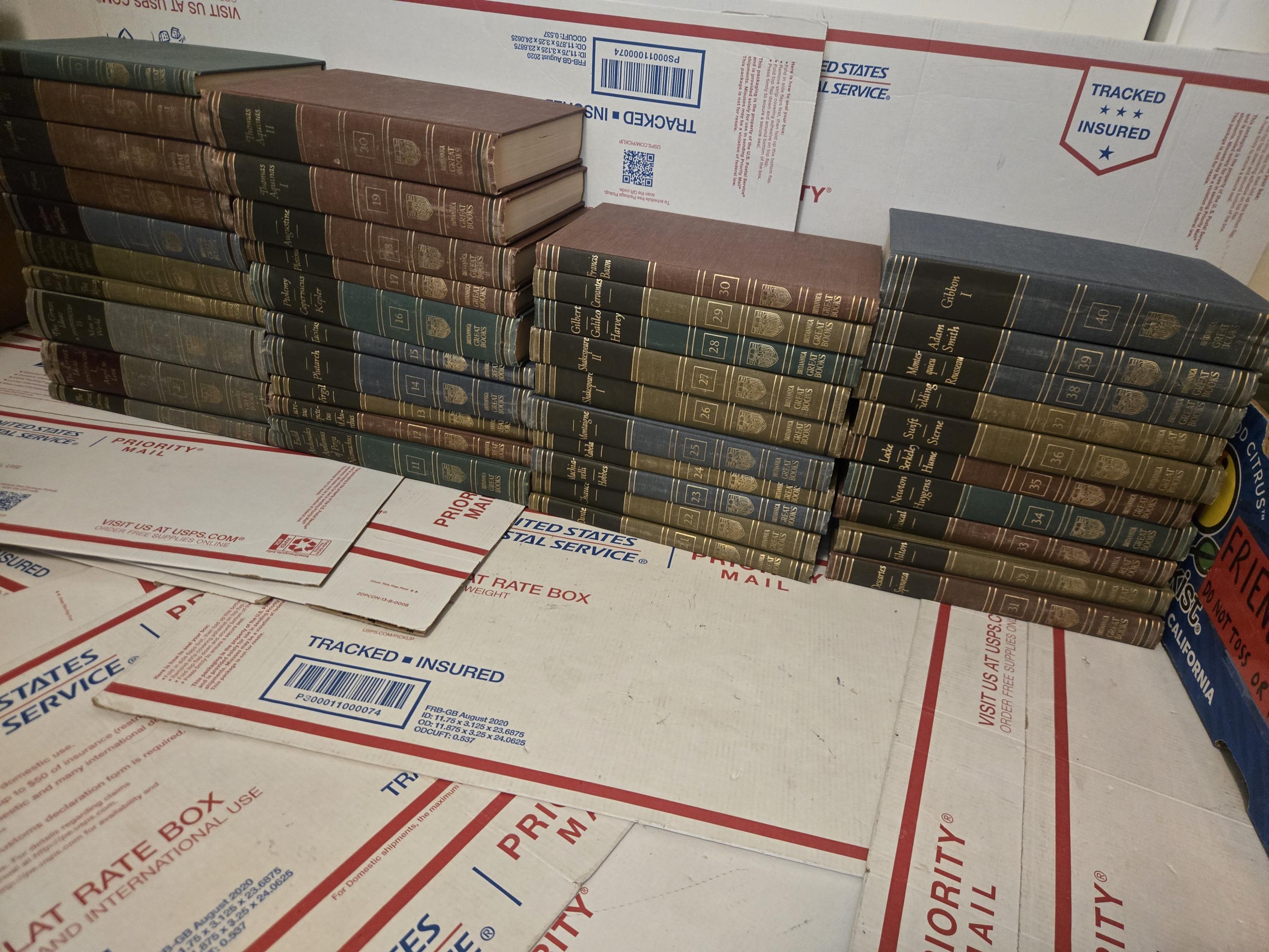 Vintage Britannica Encyclopedia Set - Etsy