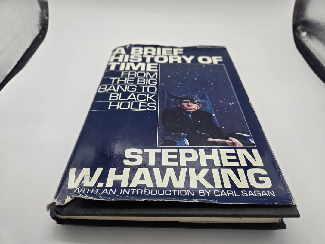 A Brief History of Time Stephen Hawking 1988 First Bantam Edition - Etsy