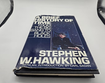 Une brève histoire du temps Stephen Hawking 1988 Première édition bantam