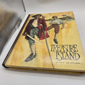 Wyspa Skarbów Robert Louis Stevenson Don Irwin HC Książka 1971