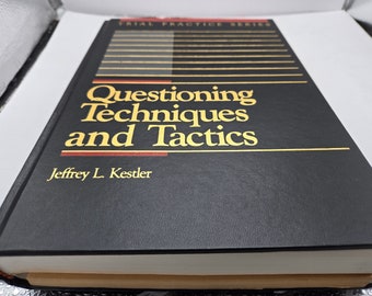 Série d'essais techniques et tactiques d'interrogatoire Jeffrey Kestler 1982