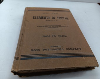 Mackay's Elementen van Euclides Boeken I tot VI 1887