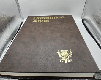 Britannica Atlas 1768 Printed 1981 - Etsy