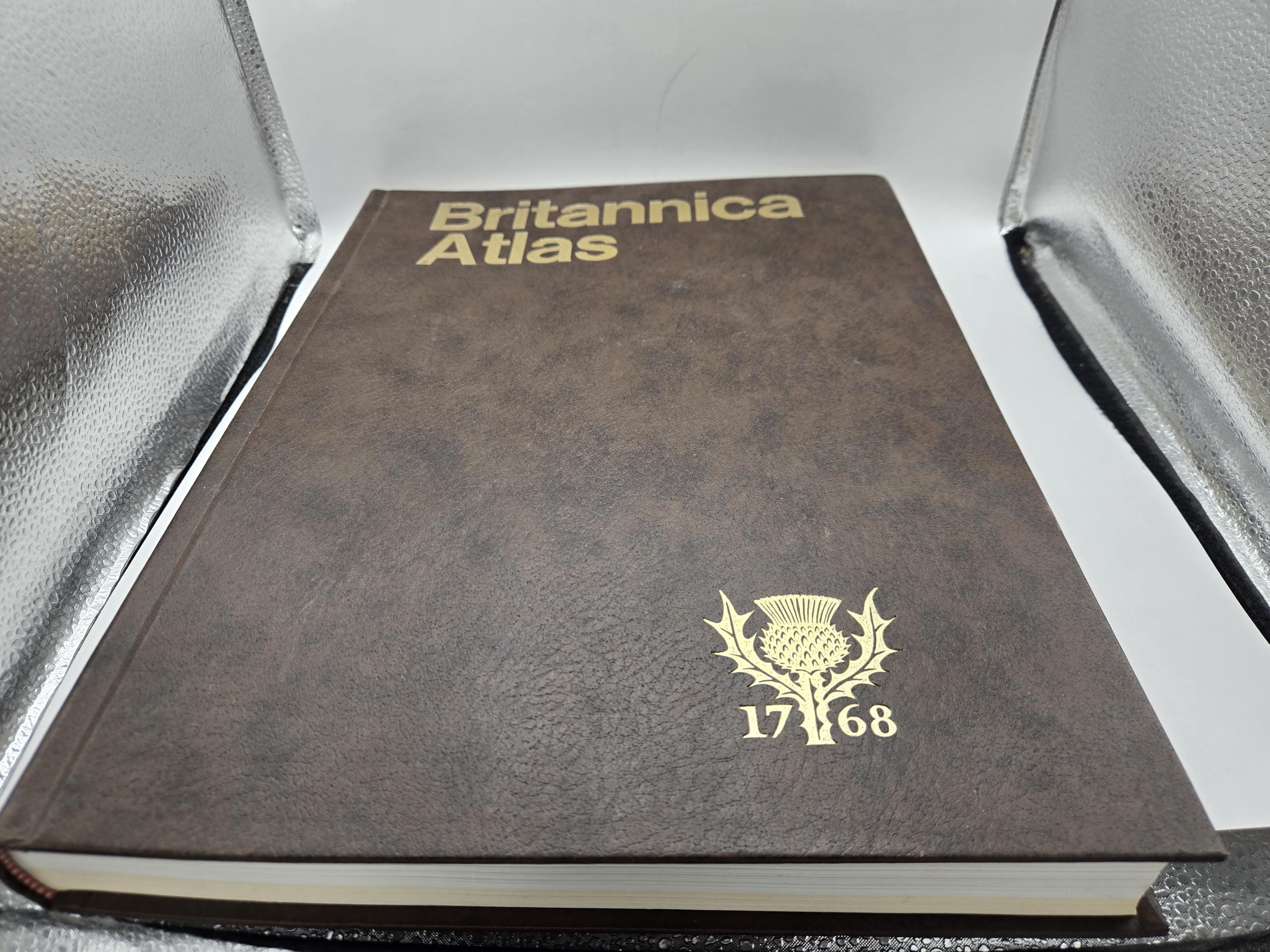 Britannica Atlas Book 1768 1983 Revised Printing - Etsy