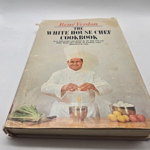 Rene Verdon The White House Chef Cookbook 1968 Prima edizione HC VTG Book