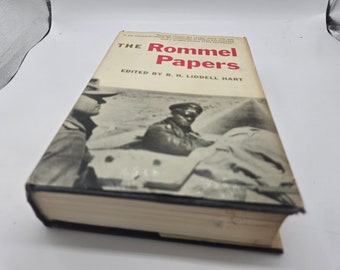 Die Rommel Papiere B.H. Liddell Hart HK Buch 1953 First American Edition