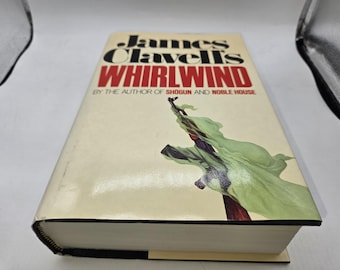 James Clavell Whirlwind HC VTG book 1986 First Edition