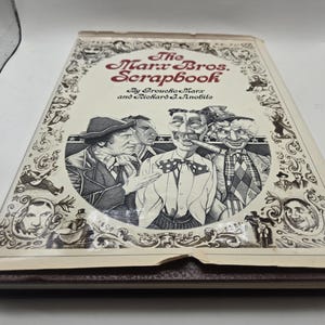 Vintage 1973 The Marx Brothers Scrapbook, by Groucho Marx and Richard J Anobile
