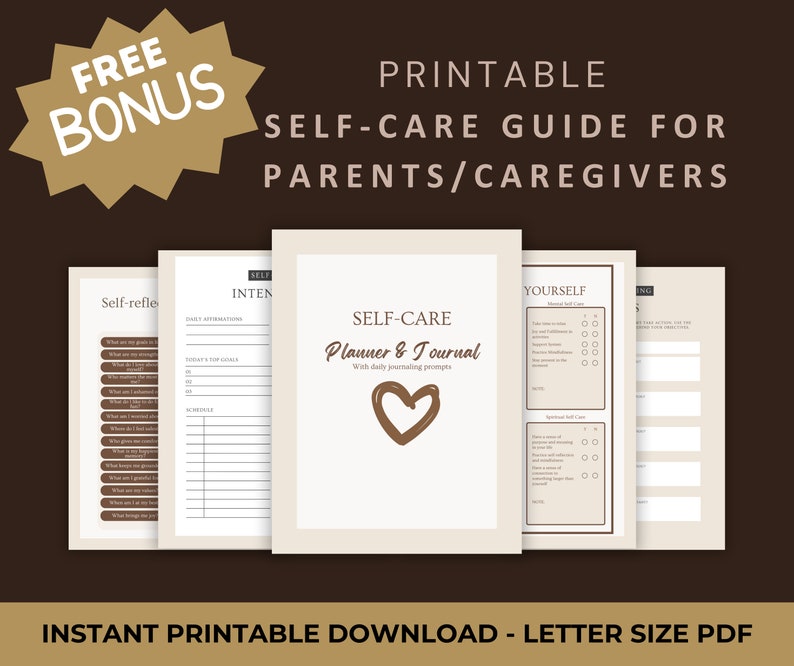 Autism Care Binder Printable ASD Child Planner - Etsy