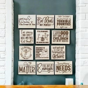 Bestand digitale magneten, ALLEEN SVG, lasergesneden bestand, cadeaulaserbestand, bestand lasergraveren en snijden, digitaal bestand, SVG-bestand, LightBurn-bestand