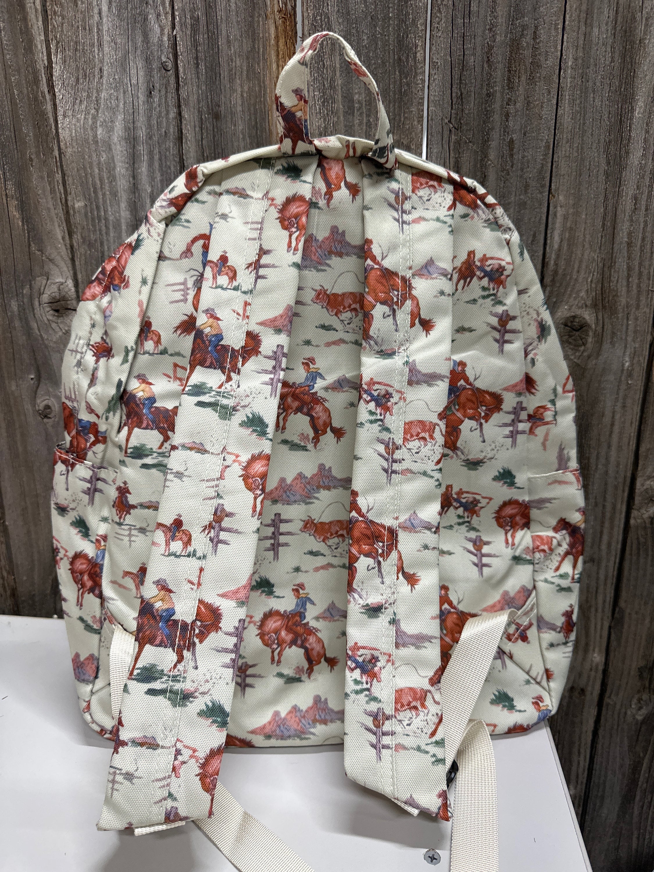 Cowboy Backpack,Western Backpack, Cowboy School Bag,Rodeo Backpack, Western Cowboy,Personalized Backpack,Personalized Bag,Mini,Midsize Bag