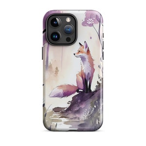 Phone Case with Fox Design! Phone Case fit for iPhone 15 Pro Max, 14, 13, 12, 11 | Available for most of Pro, Pro Max and Mini iPhone Models