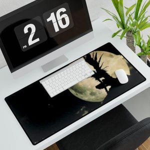 Schreibtischunterlage, Riyuk Death Note Anime Manga Otaku, Mauspad, Schreibtischunterlage, Gaming-Matte,