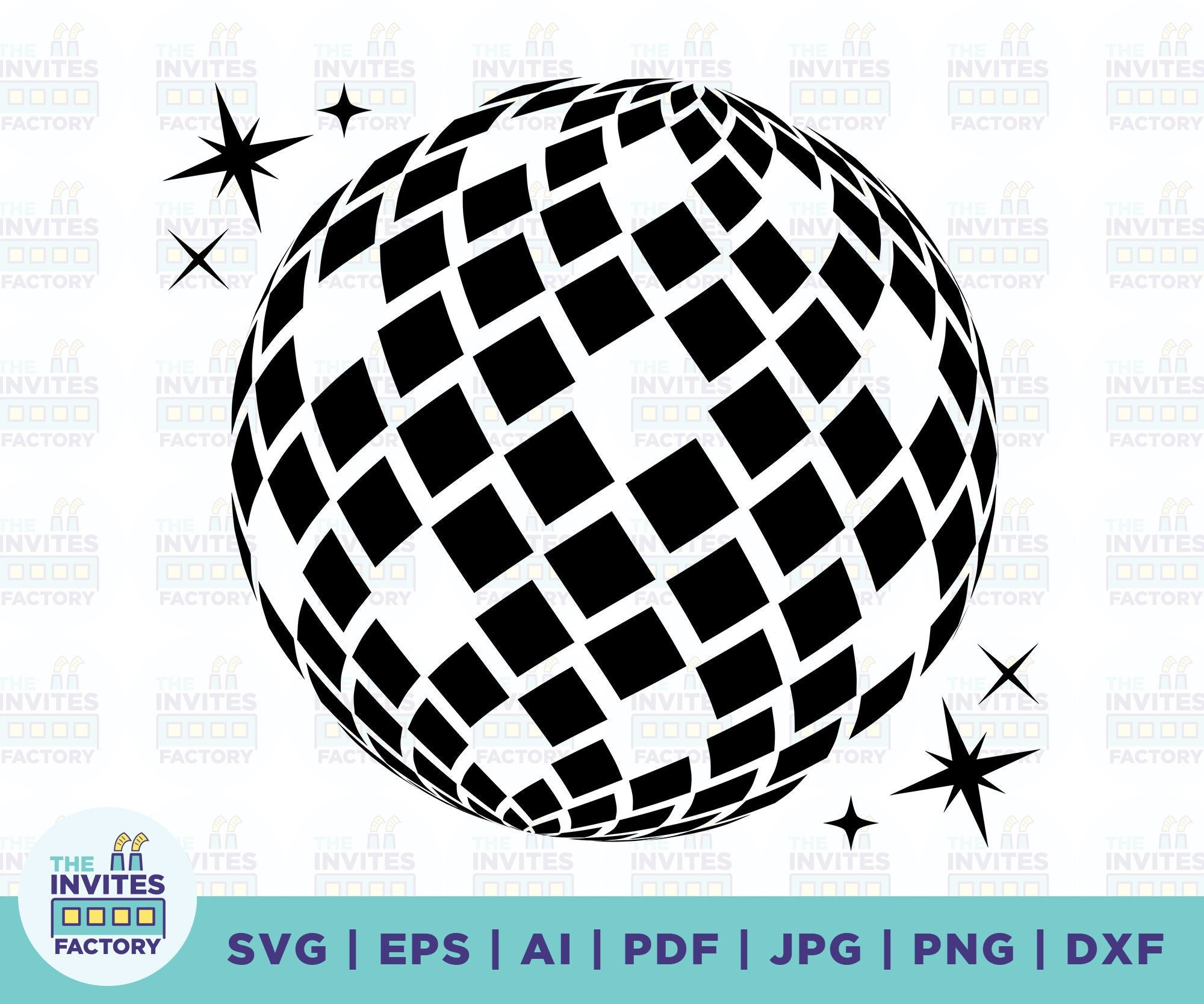 Disco Ball Svg Digital Download SVG Cutting File for Cricut - Etsy ...