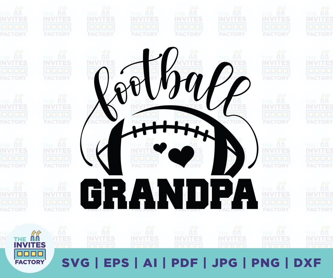 Football Grandpa Svg Grandpa Svg Football Svg Football - Etsy