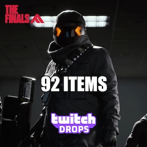 The Finals Twitch Drops - 92 Items - 32 Weapons - 14 Gadgets - Worldwide