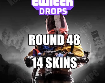 Rust Twitch Drops - Round 48 - 14 Skins - Worldwide
