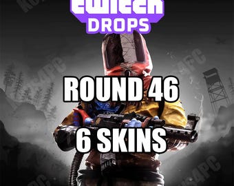 Rust Twitch Drops - Round 46 - 6 Skins - Worldwide