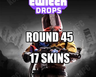 Rust Twitch Drops - Round 45 - 17 Skins - Worldwide