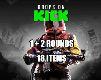 Rust Kick Drops - Round 1 + 2 - 18 Skins - Worldwide