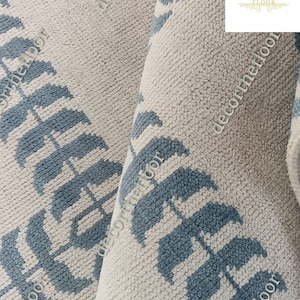 READY TO SHIP 9X12,& 6X9  3X5  bluish  white Oushak Made to Order Geometric Knotted Modern Oushak rug/pastel/muted oushak rug.