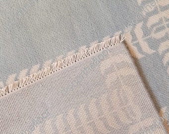 Hand Knotted Wool Oushak Rug: Grey Beige, Modern Living Room Rug (8x10)