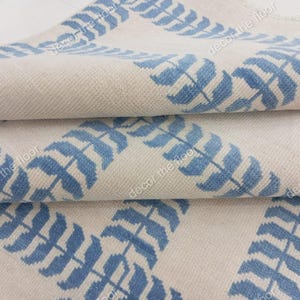 bluish white oushak rug Modern Oushak rug delivery large area