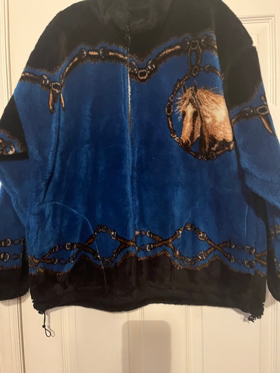 Horse print best sale jacket