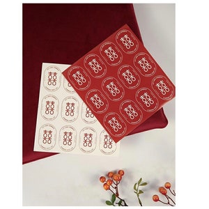 Pak van 10 vellen = 120 stuks karakters "囍" Bruiloft Decoratie Gepersonaliseerde Dubbel Geluk 囍 Zelfklevende Stickers/Valentijnsdag/Bruiloft Benodigdheden