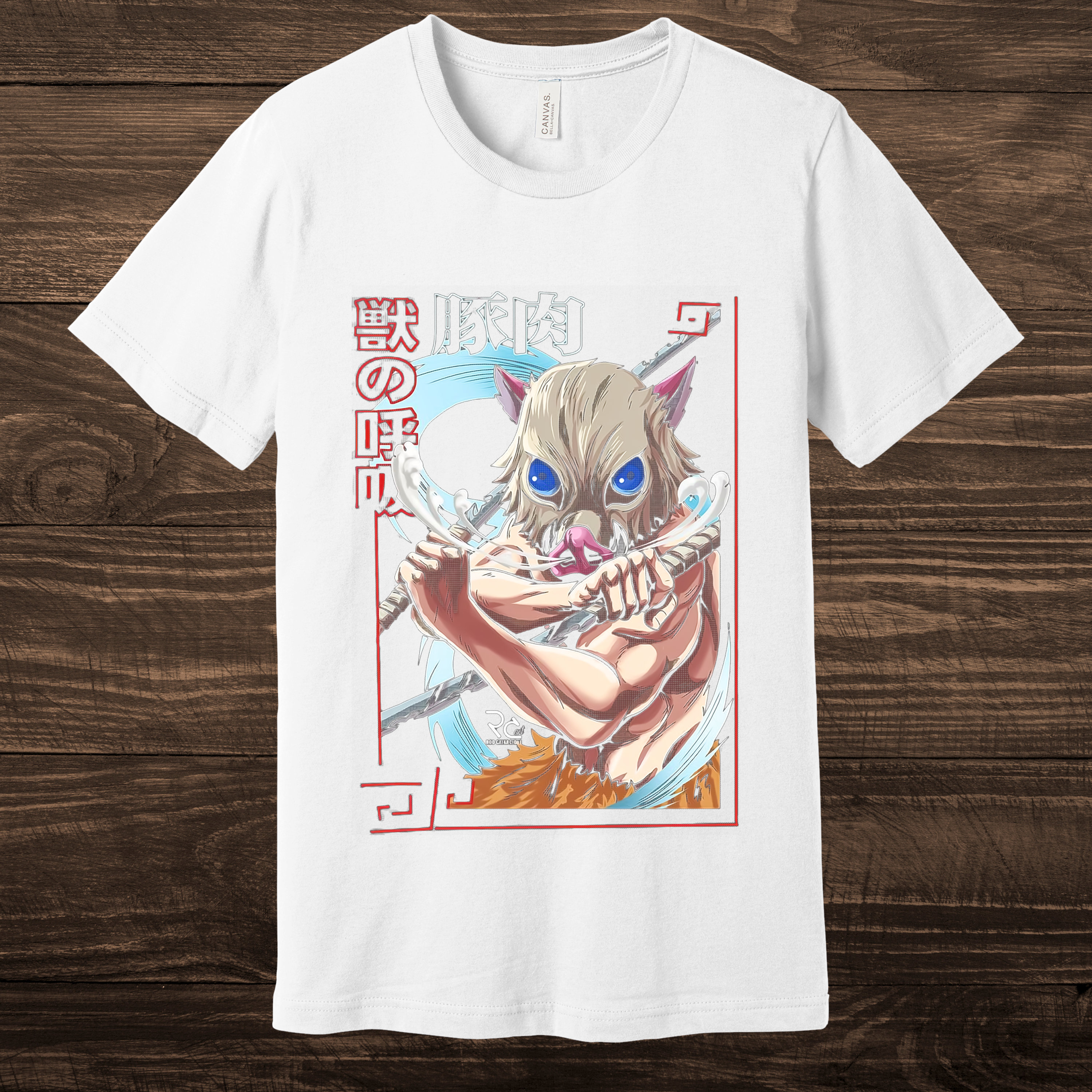 Inosuke Hashibira Demon Slayer T-shirt | Anime Character Tee | Unisex ...
