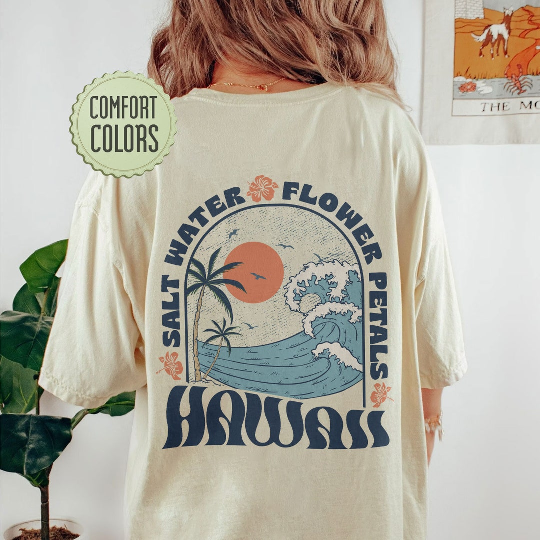 Trendy Surf Comfort Colors Shirt Coconut Girl Hawaii Shirt Etsy